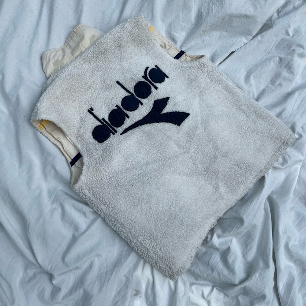 Diadora vintage reversible vest